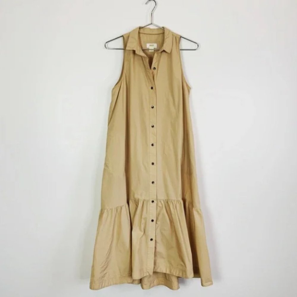 Anthropologie Maeve Sleeveless Midi Dress